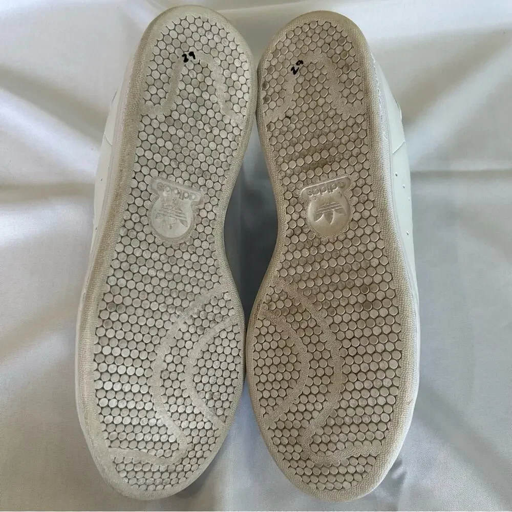 Adidas Stan Smith CF Shoes Sneakers White/Gold Size 11